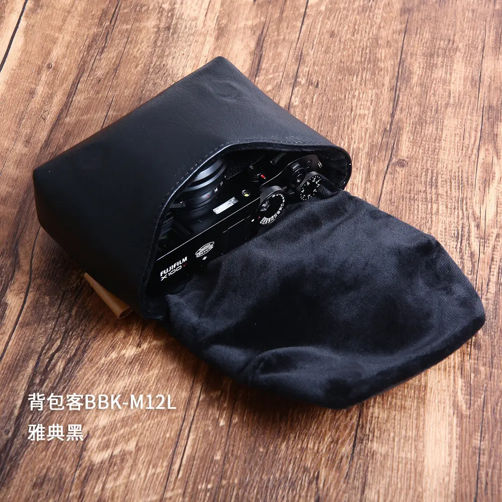 Camera Case Retro PU Leather Camera Bag Water Resistant Case Cover Fujifilm Instax mini EVO X100VI X100V X100F X100T X100S X30 XF10