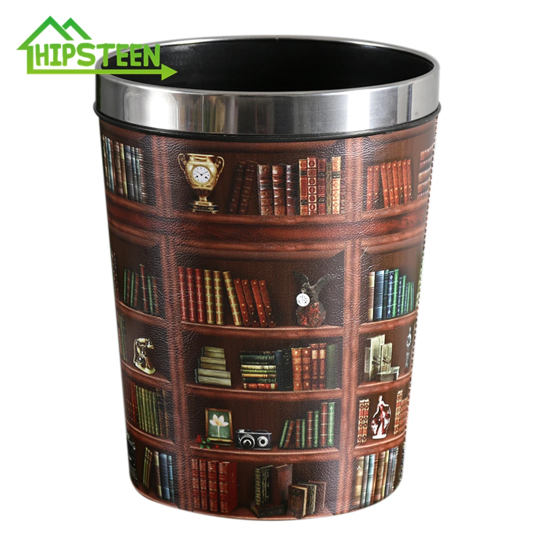 

12L Height 31.5CM Waterproof Garbage Can Trash Bin Dustbin Gathering European Style Kitchen Waste Container Trash 10 Colors