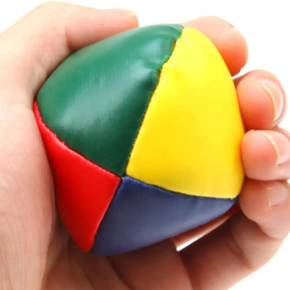 6PCS Juggling Balls Set Classic Small Bag Ball Play Game Magic Circus Ball For Beginner Smooth Durable Juggle Balls Toy