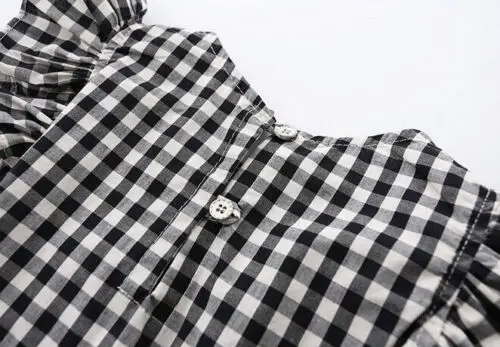 Kids-Baby-Girls-Princess-Checks-Dress-Casual-Sundress-Clothes-Dresses-Outfit-Top