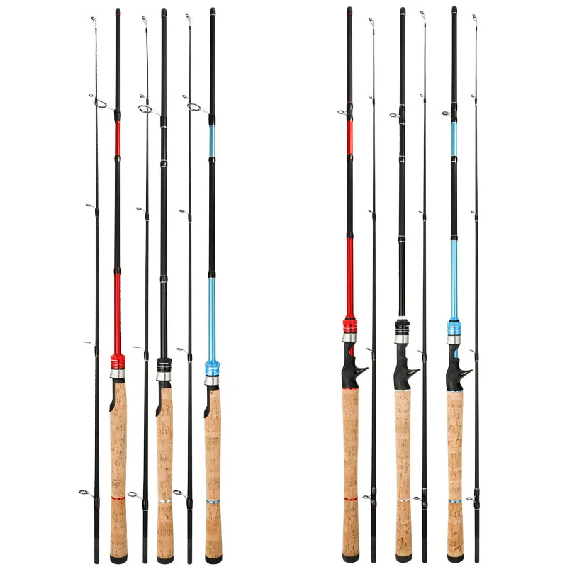 Baitcasting Rod Gun Handle Straight Handle Lure Rod Carbon M Adjustable