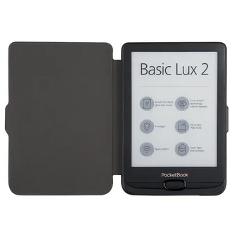 

Wallet Touch Smart case for Pocketbook 6322 6'' Book case + Gifts Wallet Touch Flip on Open Pocket Book