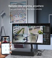 SmartCnet Tuya Smart Onvif 8CH 16CH 5MP H.265 enregistreur de vidéosurveillance NVR enregistreur de détection de mouvement pour système de vidéosurveillance de caméra IP 4