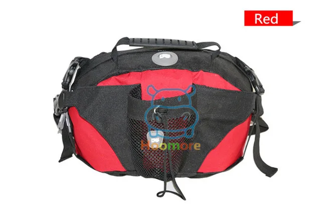 Поясной рюкзак для катания на коньках, хорошо как поясная сумка на запястье постоянного тока, повседневные спортивные сумки, 9 цветов на выбор - Цвет: red