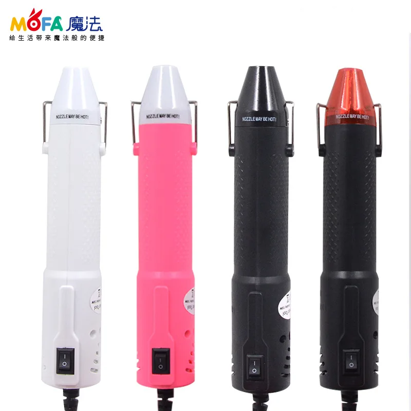 

MoFA Mini Heat Gun Polymer Clay Hot Shrink Film Rapid Finalization Tool Rubber Stamp DIY Convex Powder Heating hotwind bi