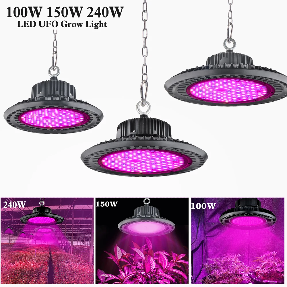 

100W 150W 200W Red Blue Color UFO Led Grow Light