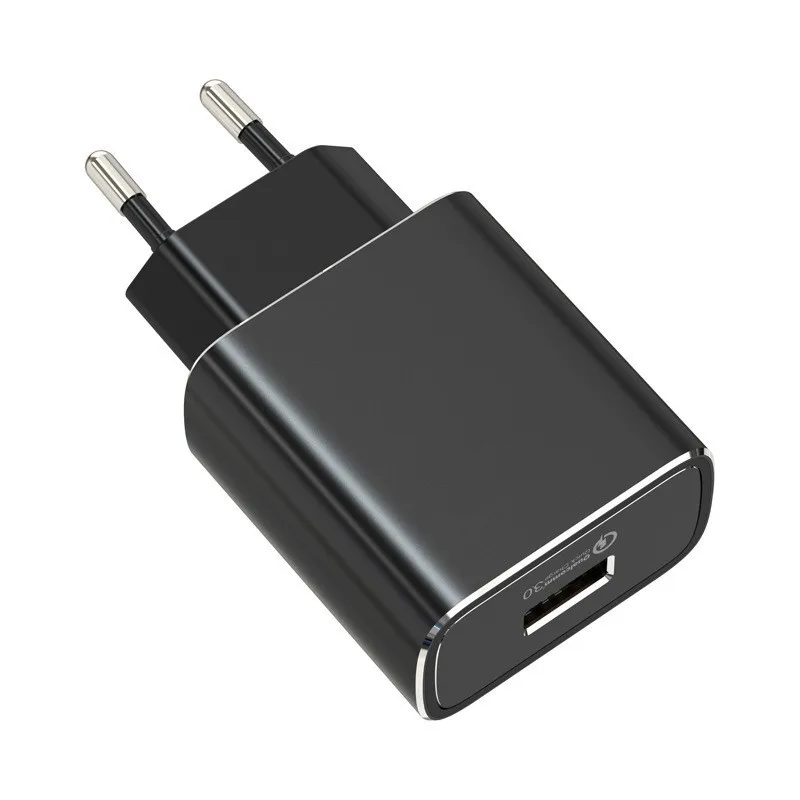 high quality Charge 3.0 18W QC 4.0 Fast charger USB portable Charging Mobile Phone Charger For iPhone Samsung Xiaomi Huawei | Компьютеры и