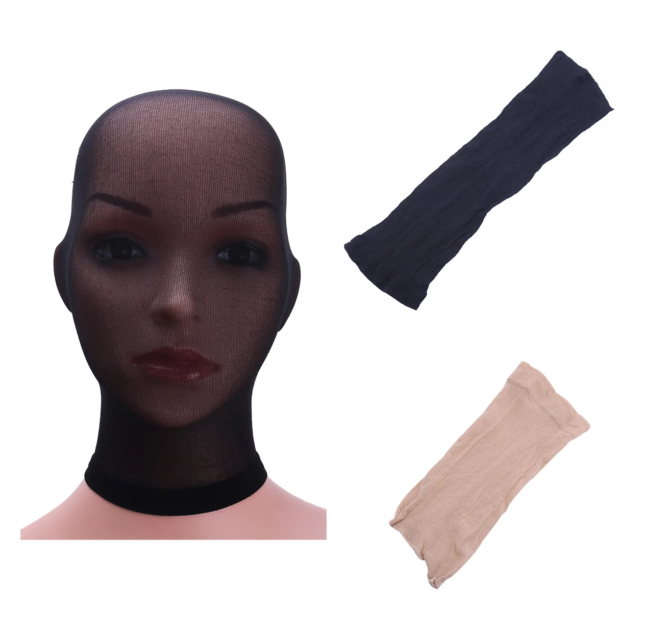 Unisex Transparent Stockings Headgear Masks Lingerie Sheer Bondage Cosplay Sexy Tool BDSM Toy | Красота и - Цена: US $2.41
