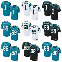 Сшитые. Carolina Cam Newton Luke Kuechly Greg Olsen Для молодежных детей Джерси