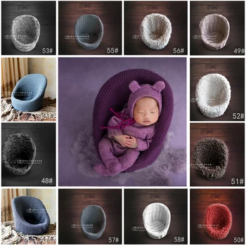 

Newborn Baby Sofa Posing Chair Seat Photography Props Infant Studio Shooting Accessories Small Sofa 0-3 Months Soft