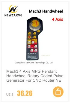 CNC 6 Axis Mach3 ручной пульт дистанционного управления ручка подвеска с USB DSP JOG кодер для маршрутизатора с ЧПУ