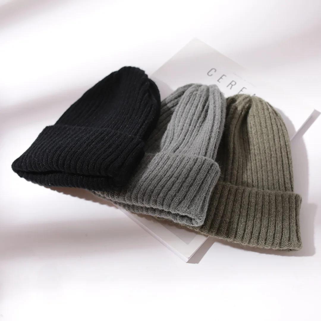 Knitted Beanie Hat Skullies For Women Winter