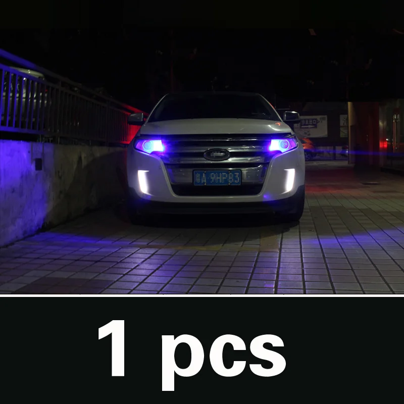 1 шт. Автомобильный светодиодный габаритный фонарь W5W T10 2825 лампа Canbus для Honda civic crv fit accord jazz accord 8 smax Insight Odyssey - Испускаемый цвет: Blue