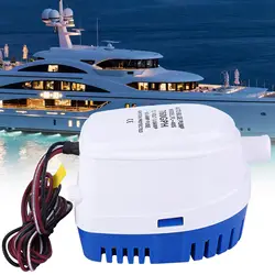 DC12V Automatic Submersible Bilge Water Pump With Float Switch For Caravan Boat RV 760gph Automatic Pump