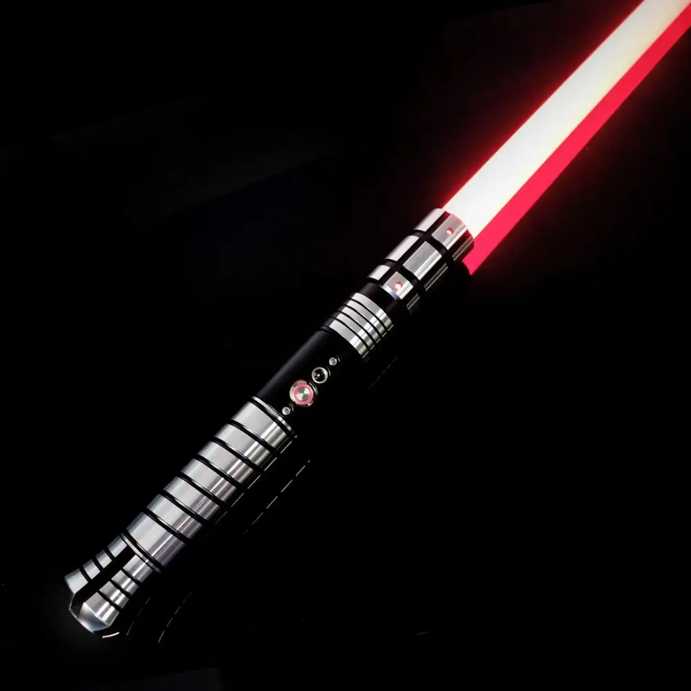 

LGT Lightsaber -Metal Hilt Force FX Heavy Dueling Light Saber Infinite Color Changing with 9 Sound Fonts Sensitive Smooth Swing