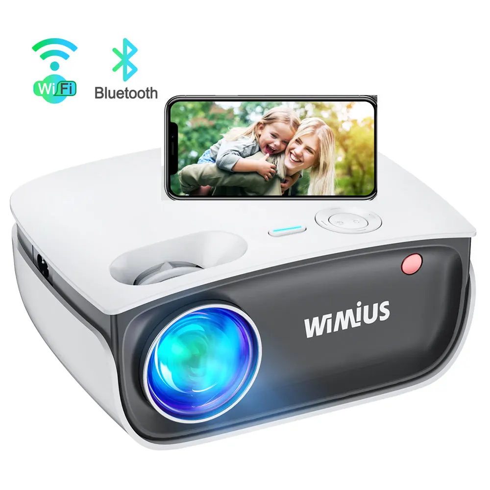 Wimius S25 Hd Mini Projector Portable Phone Projector Wireless