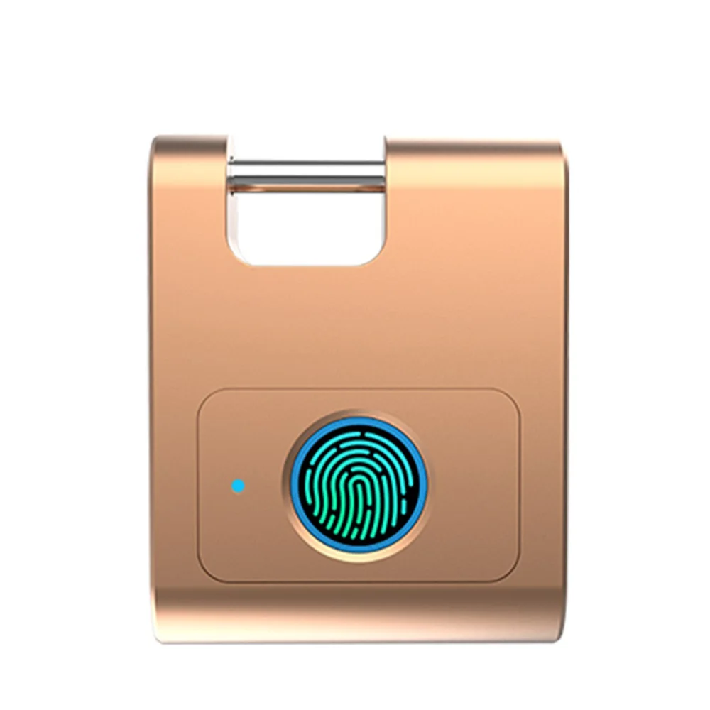 

Smart Fingerprint Lock Zinc Alloy Security USB Rechargeable Home Door Padlock 1 X Fingerprint Lock 1 X USB Charging Cable