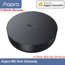 Navio rápido aqara hub gateway m2 zigbee 3.0 siri controle de voz aplicativo de controle remoto ligação inteligente trabalho apple homekit aqara casa app