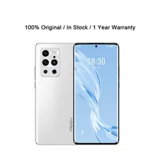 Official Meizu 18 Pro 5G Android Phone Snapdragon 888 50.0MP 6.7" 120HZ Dual Sim 40W Super Charger+40W Wireless Charge GPS OTA