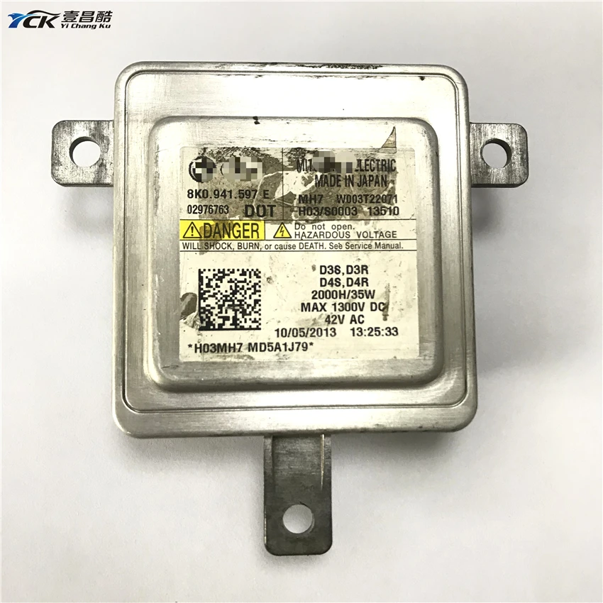 1х YCK 8K0. 941,597 E A7 ксеноновая фара D3S D3R D4S D4R HID балласт используется автомобильные аксессуары 8K0941597E W003T22071