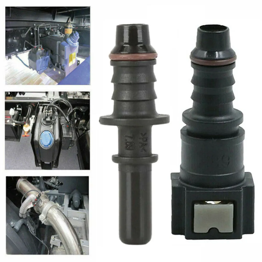 7.89 ID6 Auto Car Fuel Line Hose Coupler Quick Release Connect Connector Rubber Hose Coupler Carburetor Part motorcycle carburetor fuel line coupler
