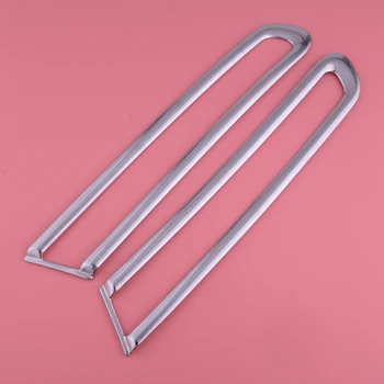 

beler 2Pcs ABS Chrome Rear Tail Fog Light Lamp Cover Trim fit for Ford Explorer 2011 2012 2013 2014 2015