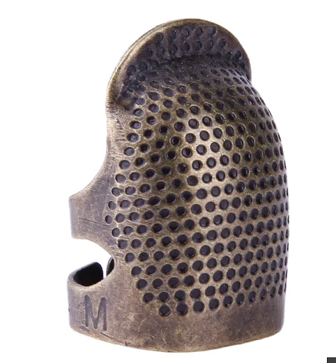 thimble M 12 шт. иглы для пожилых людей с гальваническим покрытием боковая Пинхол DIY домашний швейный аксессуар из нержавеющей стали иглы для слепых ручных домашних швейных - Цвет: thimble M