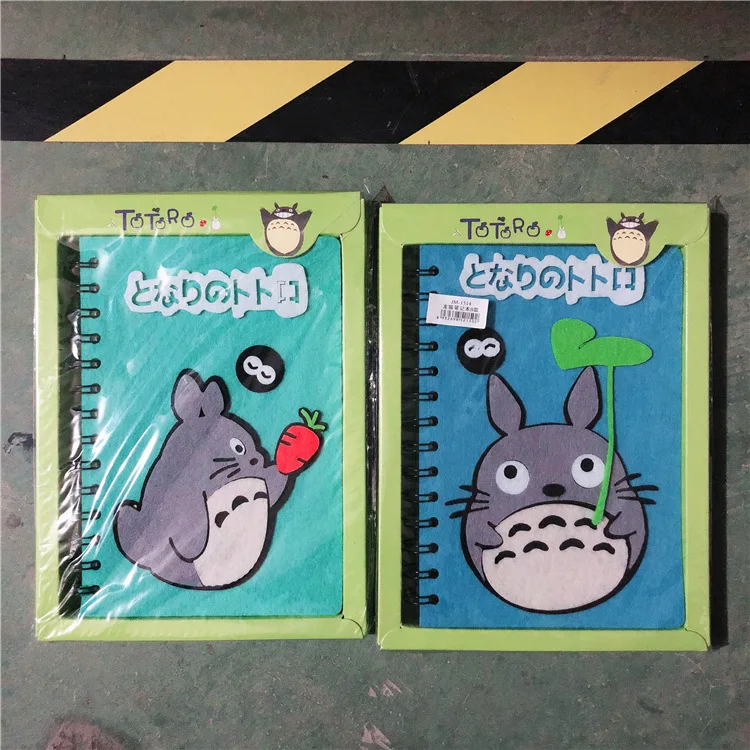 

Cartoon Anime Action Figure Printed Paper My Neighbor Totoro Cat Creative Students Fashion Handbook Notebook Journal Gift Book