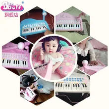 Подходит для игрушек/детей маленькая музыка Polaroid детское пианино раннего возраста электронная клавиатура с унисекс эффективный подарок
