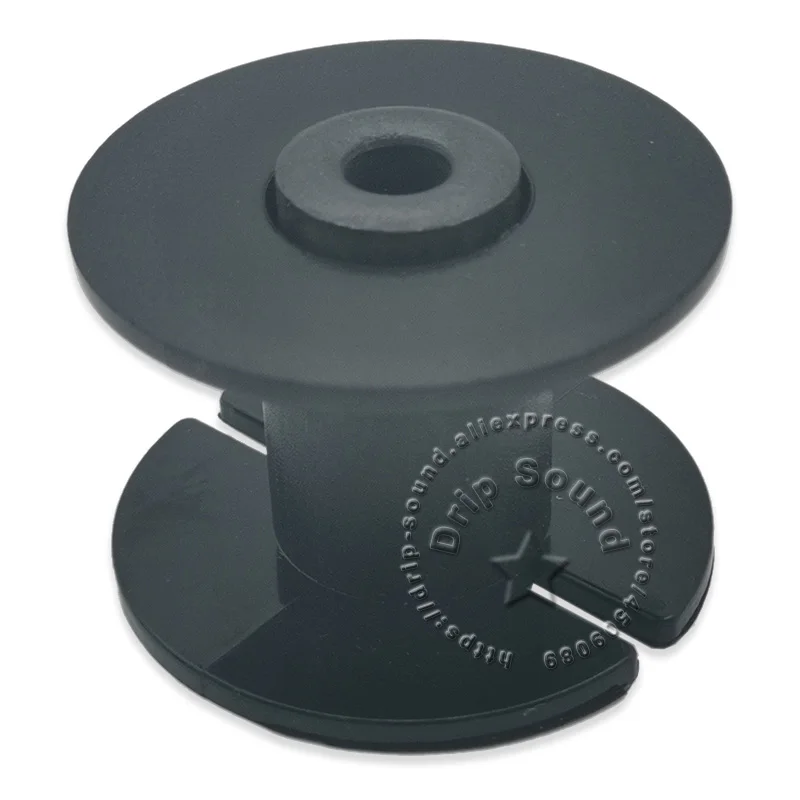 2pcs 39x26mm 원형 인덕터 권선 프레임 증폭기 크로스 오버 보빈 와이어 코일 자기 코어가있는 두꺼운 인덕턴스 해골