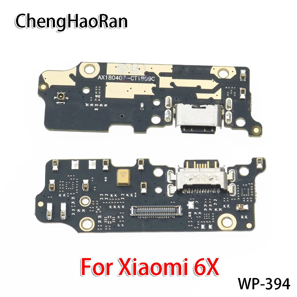 ChengHaoRan 2 шт./лот для Xiaomi NOTE3 6X мобильного телефона штепсельная вилка небольшая плата Usb для зарядки и синхронизации данных Порты и разъёмы микрофонный кабель запасная часть
