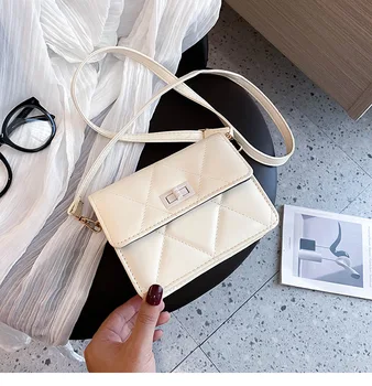 

Small PU Leather Crossbody Bags For Women 2020 Summer Solid Color Elegant Shoulder Handbags Female Travel Tote Bag clutch