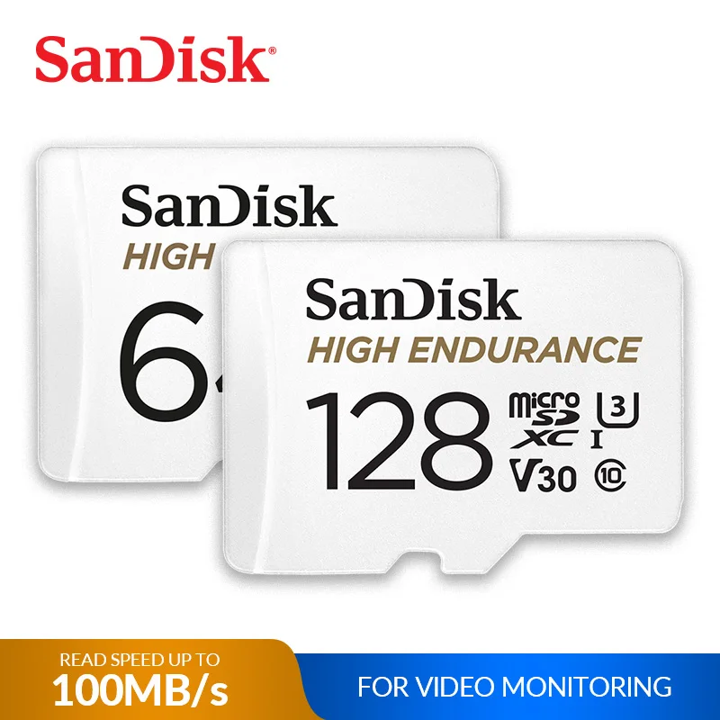 SanDiskMemoryCardHighEndurancemicroSDCardC10V30U34K32GB