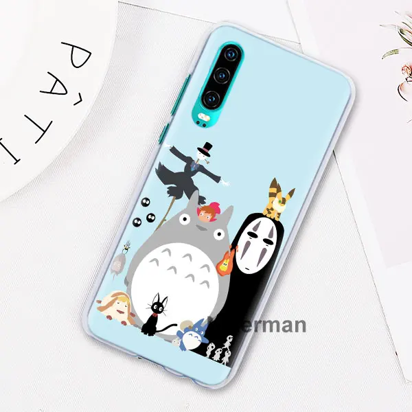 10 Чехлы для телефонов My neigher Totoro Studio Ghibli для huawei P30 Pro P10 P20 Lite P30 Lite P Smart Plus Жесткий Чехол для ПК - Цвет: 10