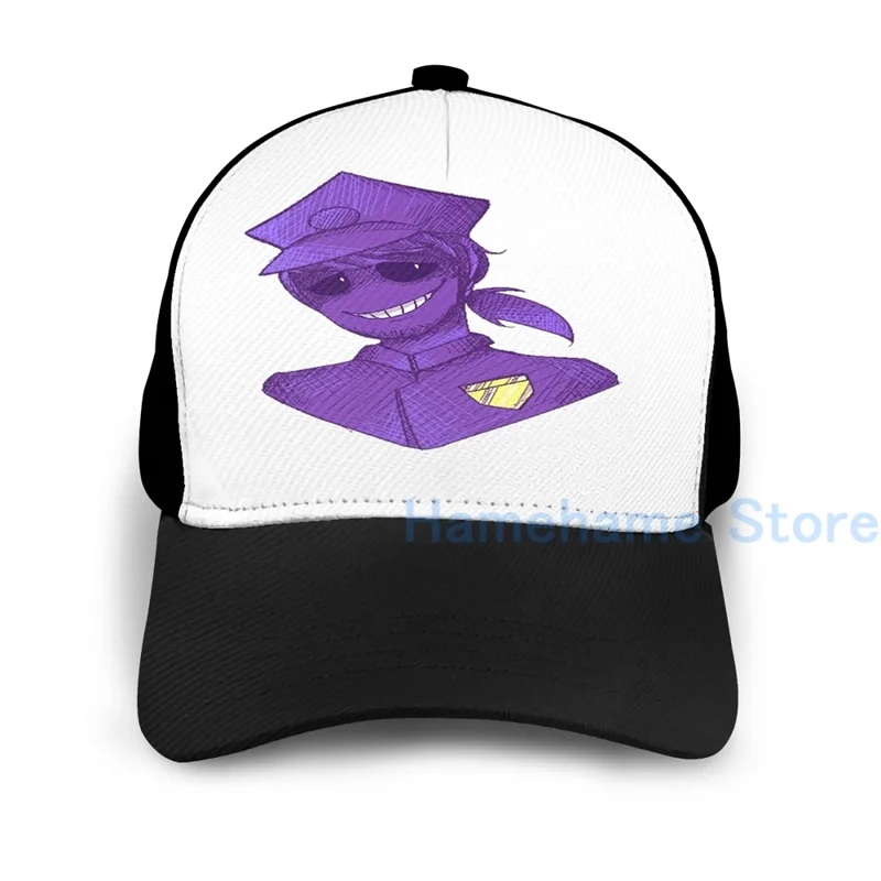 Fashion Purple Guy FNAF Basketball Cap 