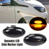 For Peugeot 307 206 207 407 107 607 Citroen C1 C2 C3 C5 LED Dynamic Turn Signal Light Flowing Water Side Marker Indicator Light ► Photo 3/6