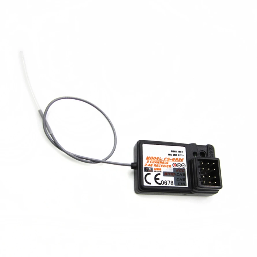 

Flysky FS-GR3C FS-GR3E 3CH 2.4Ghz Receiver Fo FS GT2 GT2B GT3 GT3B GT3C T6 CT6B TH9X Transmitter