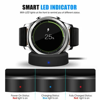 

Wireless Charging Dock For Samsung Gear S3 Classic SM-R770/Frontier SM-R760 Brand New And High Quality