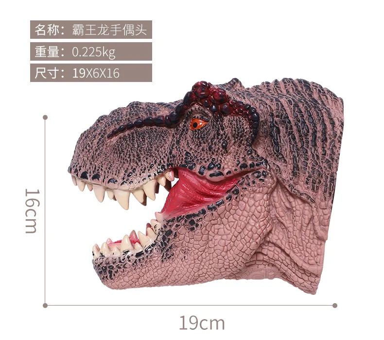 T-Rex динозавр рука кукла перчатки голова животного игрушка мягкий Silcone рот по желанию трансформации пластиковая детская игрушка мальчик