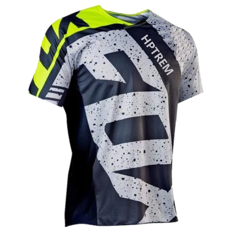 De la motocicleta de la bicicleta de montaña equipo jersey para descensos MTB Offroad fxr bicicleta locomotora camisa Cruz país montaña hptrem fox jersey