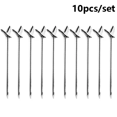10pcs Silver