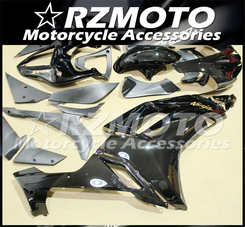 Мотоциклетный обтекатель abs Подходит для Kawasaki ZX6R 636 ZX-6R 2007 2008 корпусные детали пресс-форм Магазин № 0292