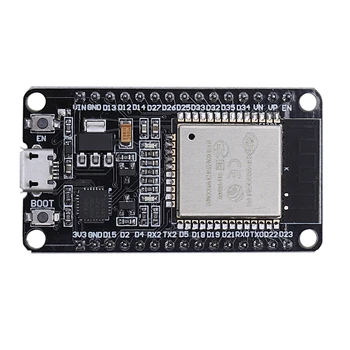 

1x Goouuu-esp32 development board wireless WiFi + Bluetooth 2-in-1 dual-core CPU core board ESP-32S Black+yellow