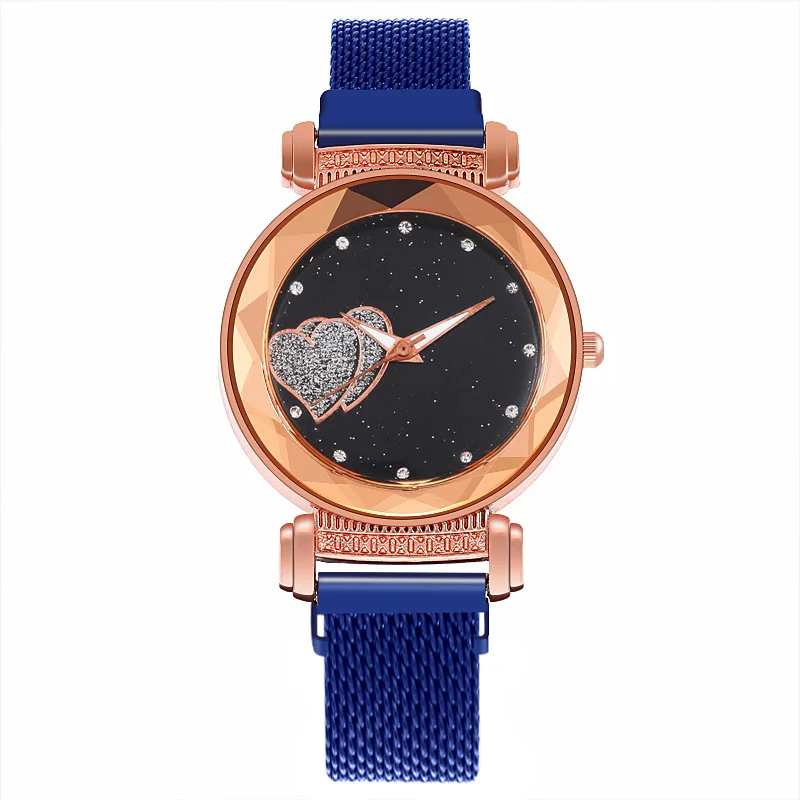WJ-8844, Новое поступление, Женские Подарочные часы, магнитные, звездное небо, роскошные, с бриллиантами, женские часы, женские кварцевые наручные часы, Relogio Feminino