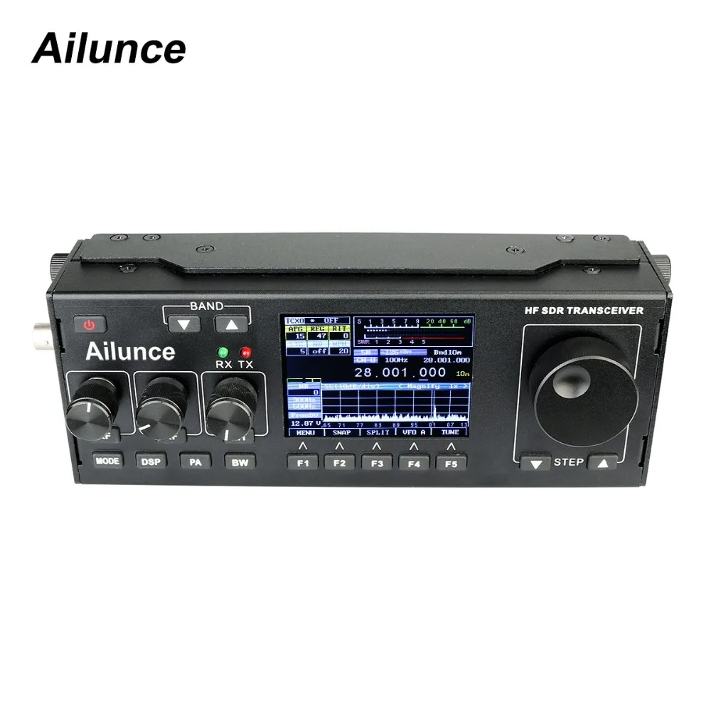 Ailunce HS1 HF SDR радиолюбительский приемопередатчик TX 15W Ham Radio Staion RX/TX: 0 5 МГц 30 SSB(J3E) CW AM FM
