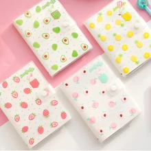 Год планировщик мероприятий ежемесячный недельный план Портативный 36K Kawaii Тетрадь милый дневник для записей цветок расписание канцелярские принадлежности