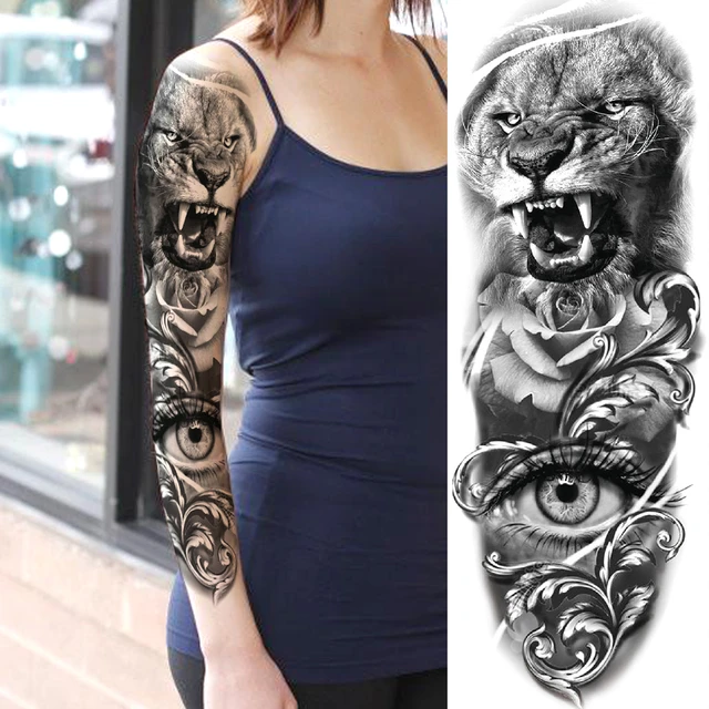 Horrible Aliens Tatuagem Temporária Adesivos Braço Dos Desenhos