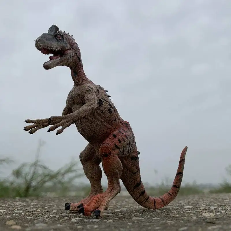 

Ice Spinosaurus Model Ornaments Toy T-Rex Model Animal Model Walking Solid Dinosaur Model