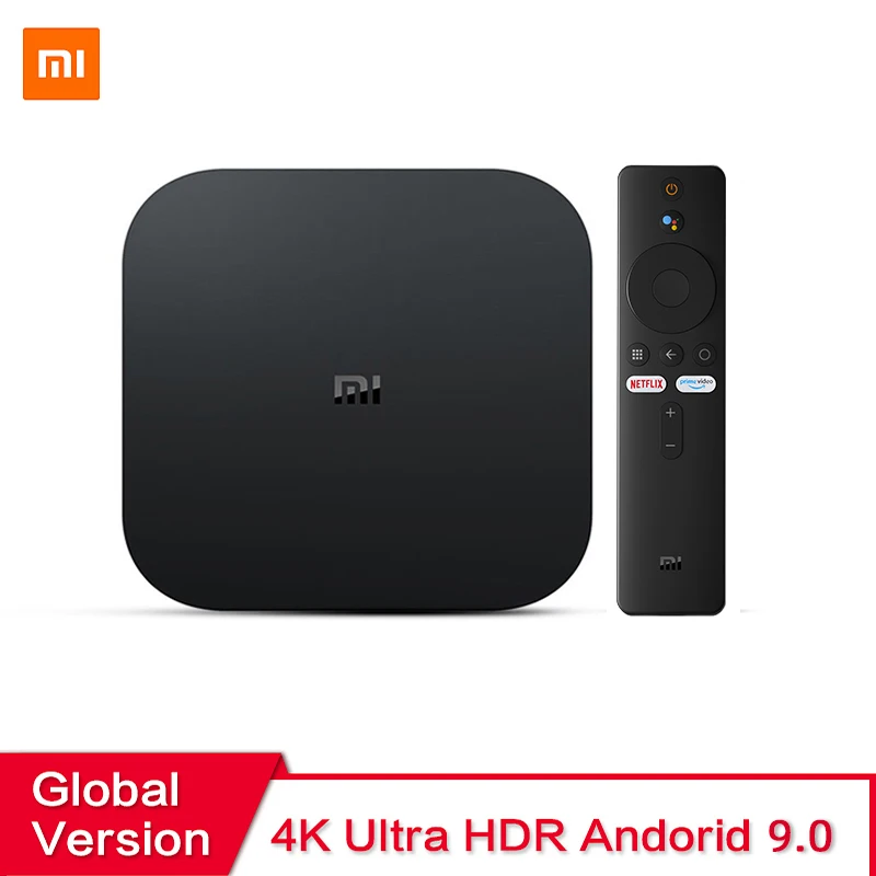 Глобальная версия Xiaomi Mi TV Box S приставка Android 9 0 2Гб RAM 8Гб ROM умный Netflix ТВ Декодер