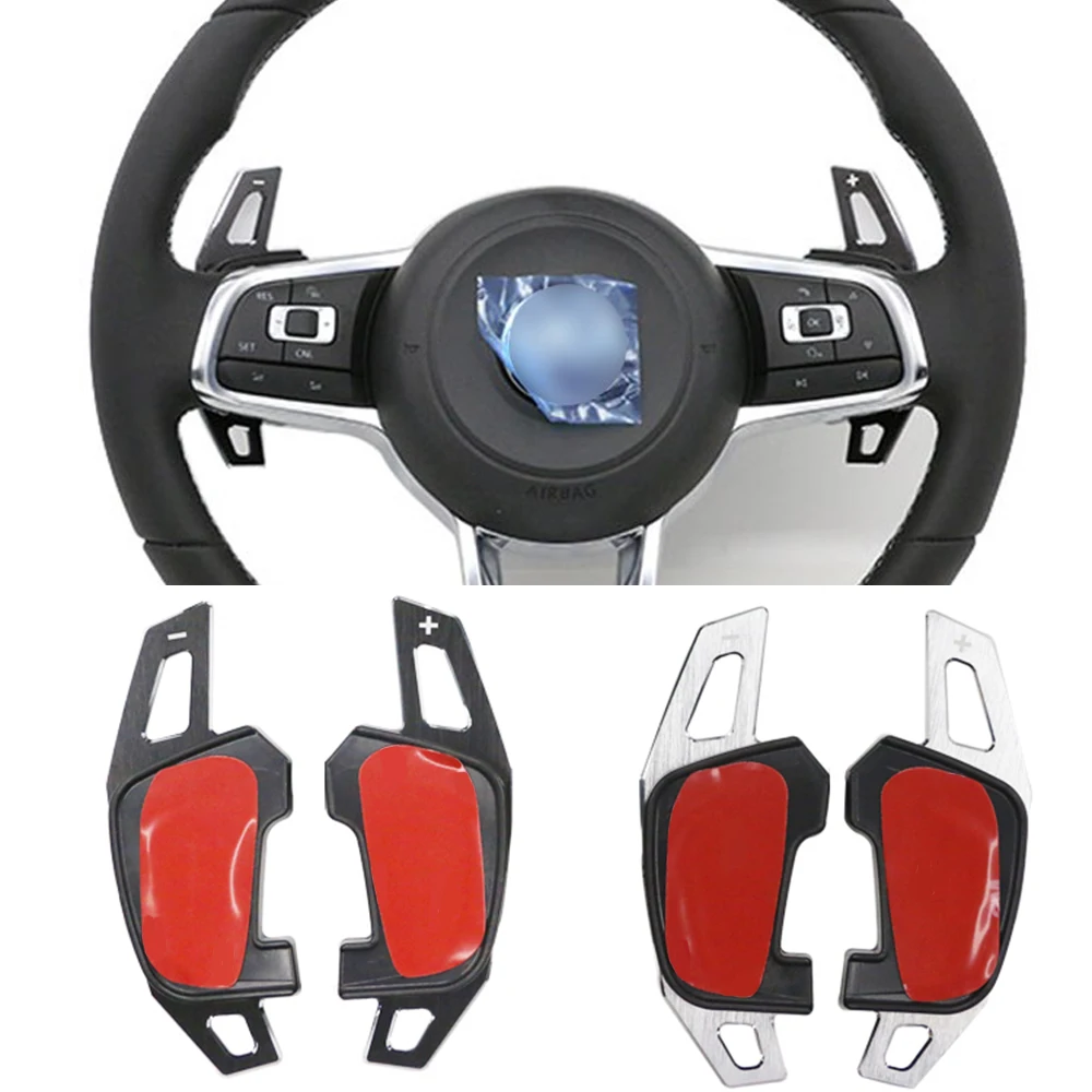 Удлинитель лопастей для автомобильного руля DSG Shift наклейки VW Volkswagen Golf7 GTI R Rline GTE GTD